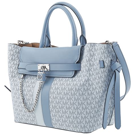 michael kors hamilton gray stripe large|Michael Kors Hamilton Gray Bags & Handbags for Women.